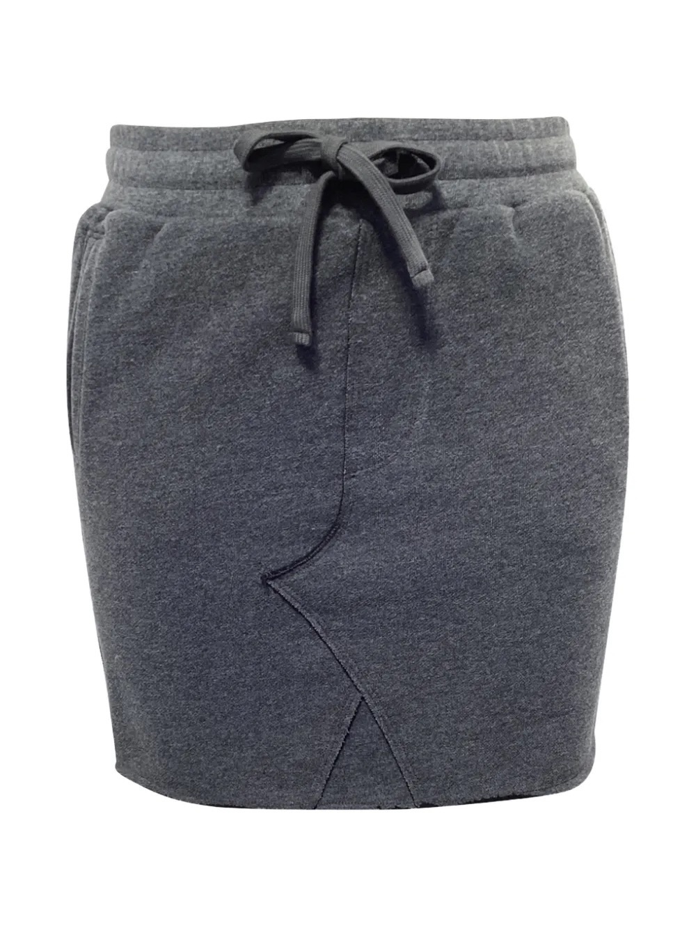 Authentic NWOT GUN METAL GRAY Anthony Thomas Melillo Drawstring Skirt